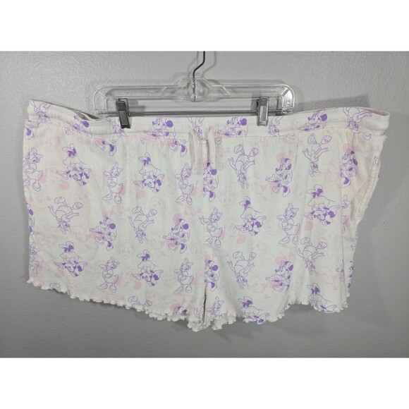 Disney Other - Disney Parks Pink Minnie Mouse & Daisy Drawstring Shorts sleep Womens Size 3X BL